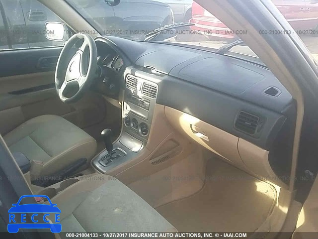 2005 Subaru Forester JF1SG63635H706806 image 4
