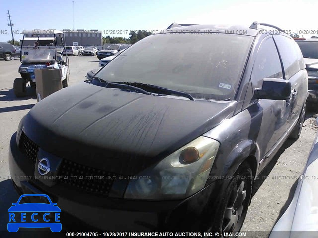 2006 Nissan Quest S/SE/SL 5N1BV28U16N127652 image 1