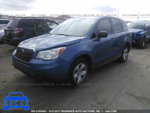 2015 Subaru Forester 2.5I JF2SJAAC9FH534274 зображення 1