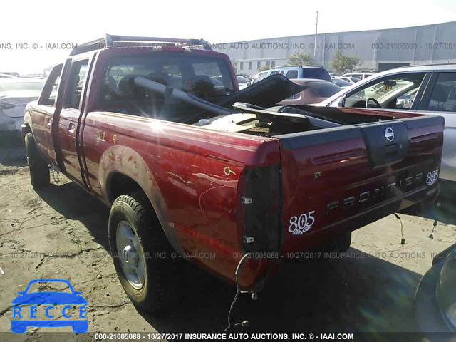 2002 Nissan Frontier CREW CAB XE/CREW CAB SE 1N6ED29X62C365349 image 2