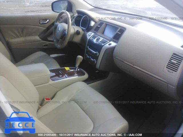 2009 NISSAN MURANO S/SL/LE JN8AZ18W09W100462 image 4