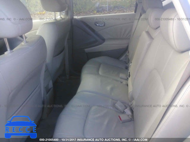 2009 NISSAN MURANO S/SL/LE JN8AZ18W09W100462 image 7