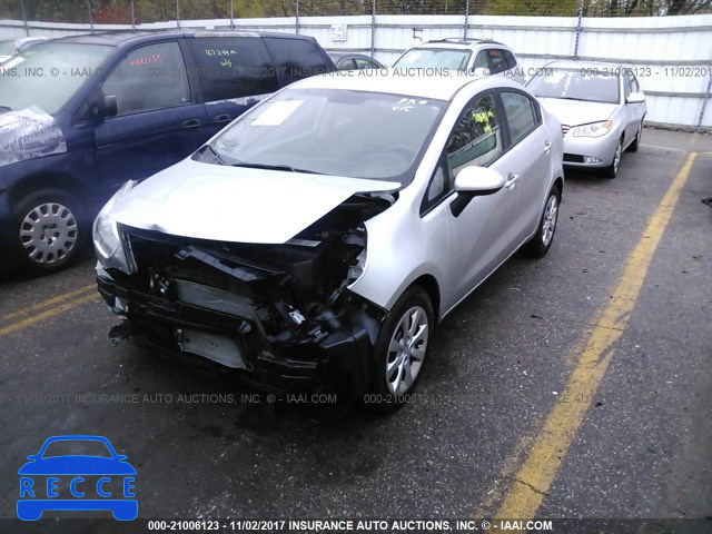 2012 KIA RIO LX KNADM4A37C6094320 image 1