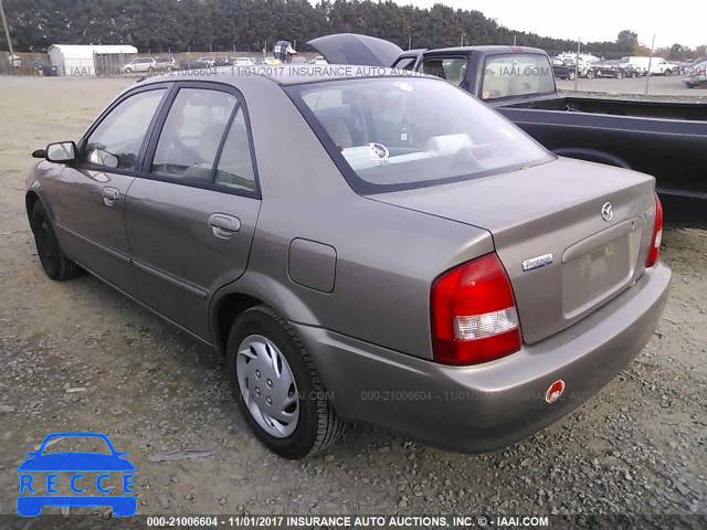 1999 Mazda Protege DX/LX JM1BJ2221X0166649 зображення 2