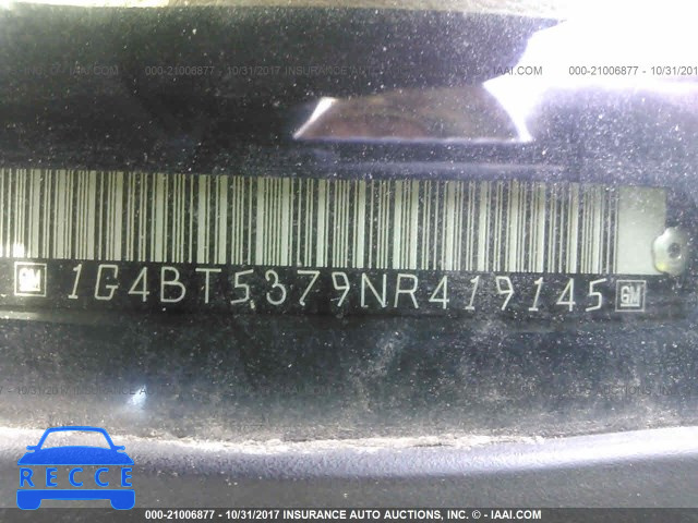 1992 Buick Roadmaster LIMITED 1G4BT5379NR419145 зображення 8