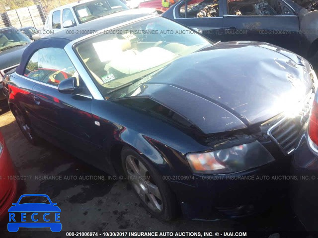 2006 Audi A4 1.8 CABRIOLET WAUAC48H26K009564 зображення 0