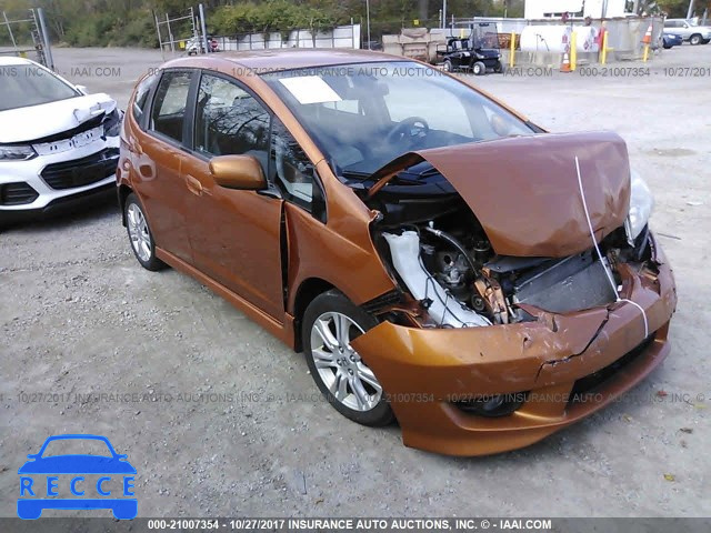 2010 HONDA FIT SPORT JHMGE8H45AS027365 image 0