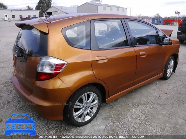 2010 HONDA FIT SPORT JHMGE8H45AS027365 зображення 3