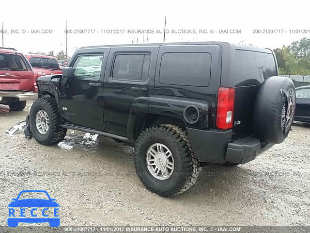 2007 HUMMER H3 5GTDN13EX78173819 image 2