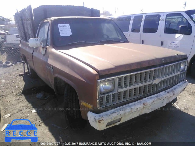 1981 CHEVROLET C10 1GCDC1YD8BZ114743 зображення 0