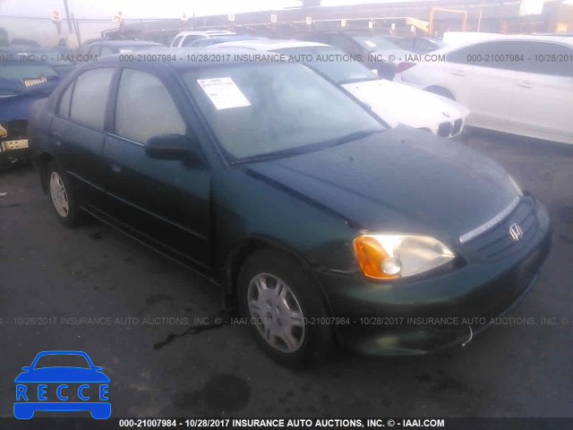 2001 HONDA CIVIC JHMES165X1S005722 зображення 0