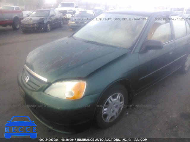 2001 HONDA CIVIC JHMES165X1S005722 зображення 5