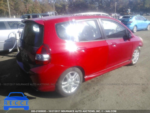 2008 Honda FIT SPORT JHMGD37658S009239 image 3