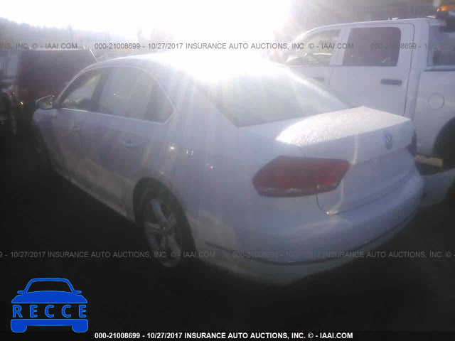 2012 Volkswagen Passat SE 1VWBP7A30CC099117 зображення 2