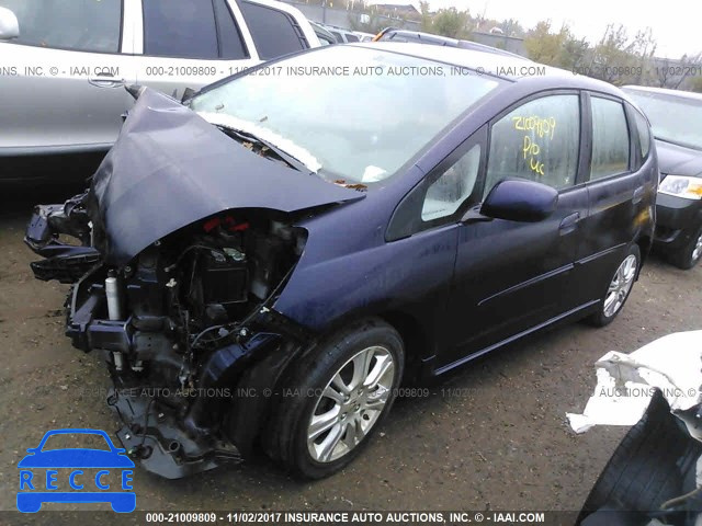 2010 Honda FIT SPORT JHMGE8G49AS001272 image 1