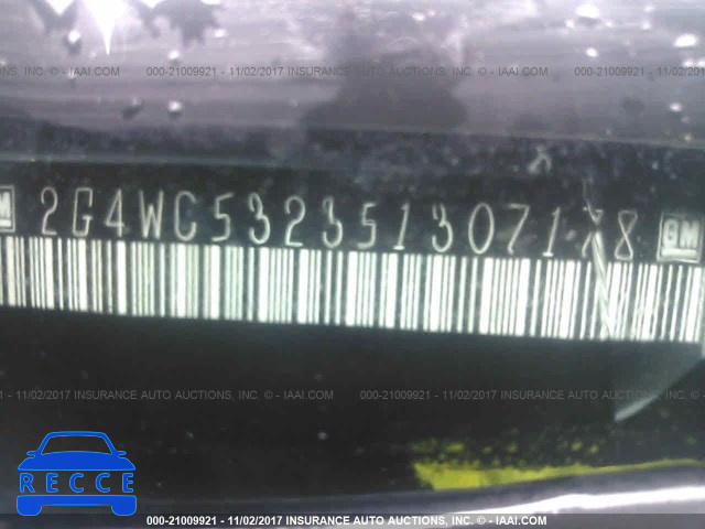 2005 Buick Lacrosse CX 2G4WC532351307178 image 8