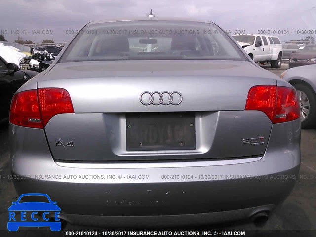 2006 Audi A4 2.0T QUATTRO WAUDF78E66A023159 image 5