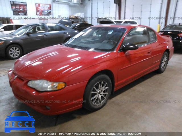 2003 Chevrolet Monte Carlo SS 2G1WX15K739453380 зображення 1