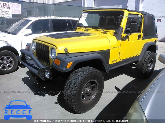 2000 Jeep Wrangler / Tj SE 1J4FA29P5YP800695 image 1