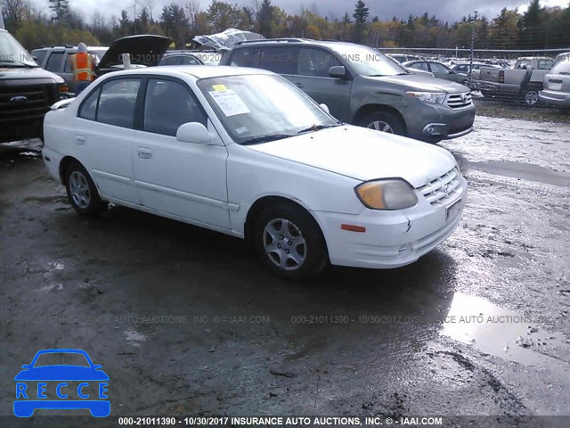 2003 Hyundai Accent GL KMHCG45C93U498369 image 0