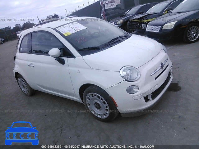 2014 Fiat 500 3C3CFFAR6ET249915 Bild 0