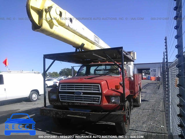 1991 FORD F600 1FDNK64P7MVA38243 зображення 1