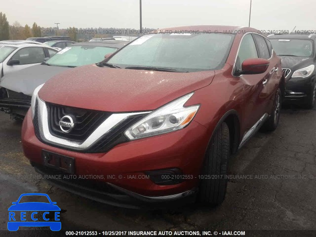 2017 NISSAN MURANO 5N1AZ2MH6HN133880 Bild 1