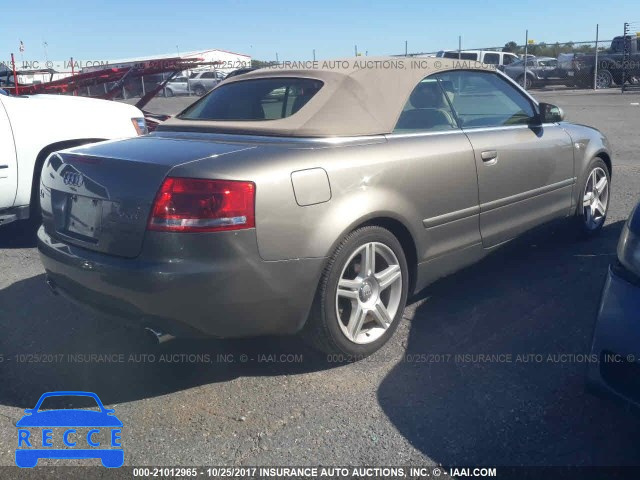 2007 Audi A4 WAUAF48H67K020186 зображення 3