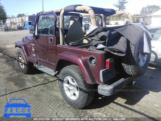 2001 Jeep Wrangler / Tj SAHARA 1J4FA59S11P323288 Bild 2