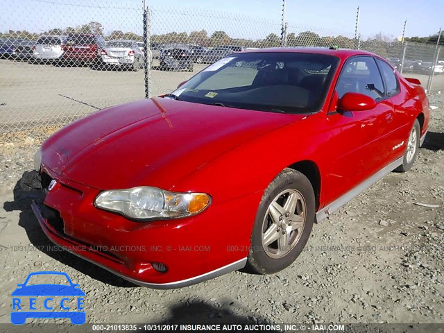 2003 Chevrolet Monte Carlo SS 2G1WX12K439292541 зображення 1