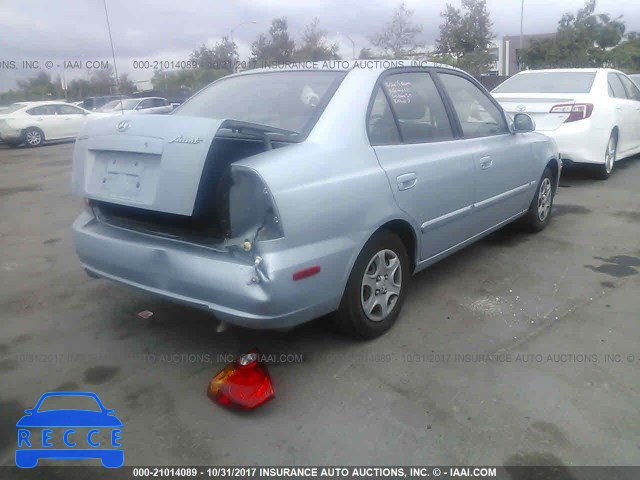 2005 Hyundai Accent GL KMHCG45C75U593449 image 3