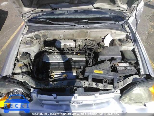 2003 Hyundai Accent GL KMHCG45C23U493627 image 9