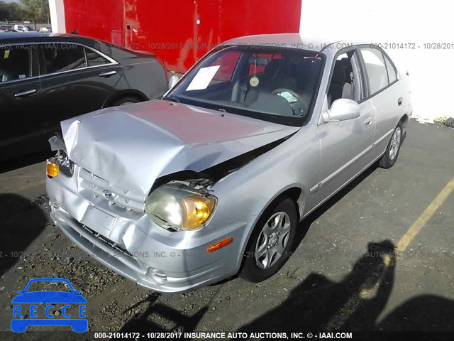 2003 Hyundai Accent GL KMHCG45C23U493627 image 1