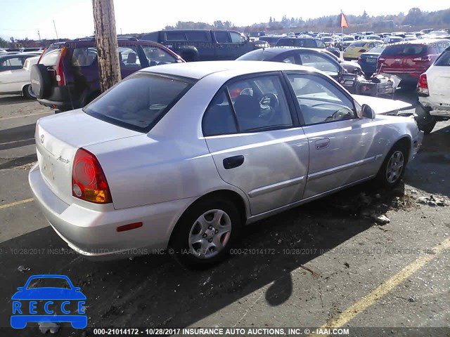 2003 Hyundai Accent GL KMHCG45C23U493627 image 3