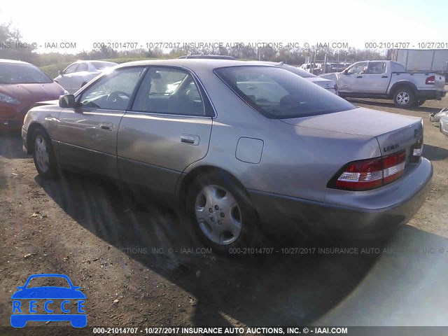 2000 LEXUS ES 300 JT8BF28G9Y5099287 image 2