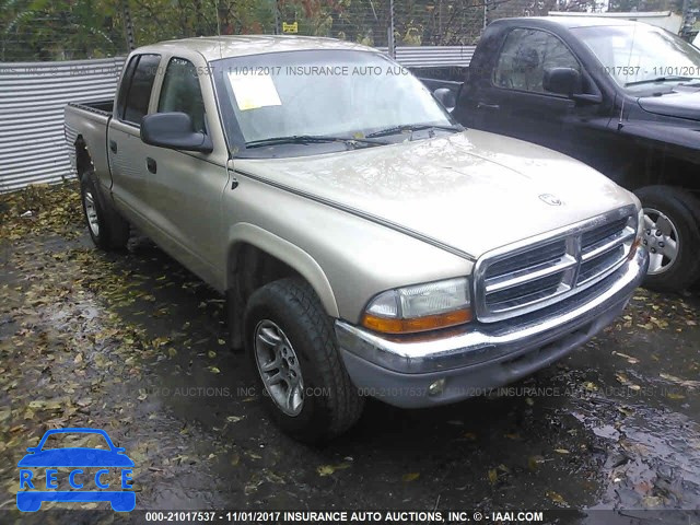 2003 DODGE DAKOTA QUAD SLT 1D7HG48N93S346794 image 0