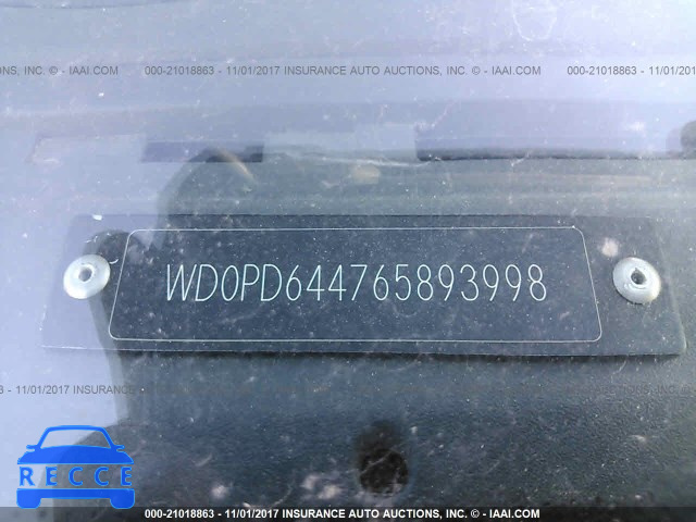2006 Dodge Sprinter 2500 WD0PD644765893998 Bild 8