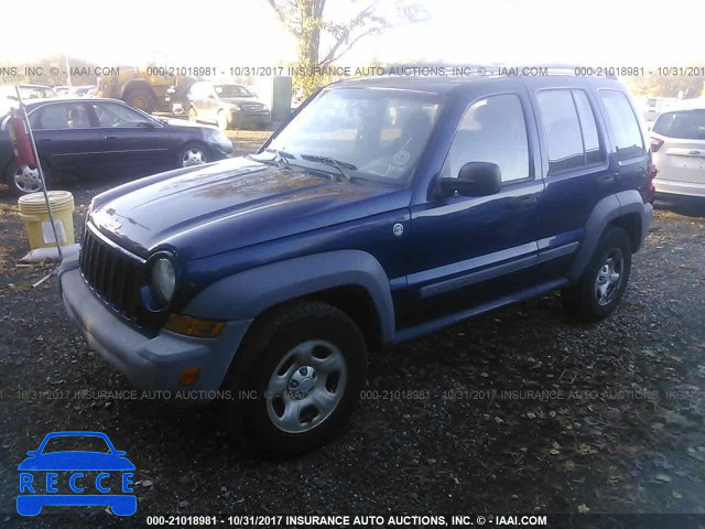 2005 JEEP LIBERTY 1J4GL48K55W547377 image 1