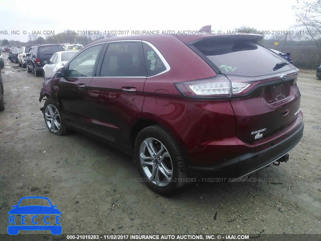 2016 Ford Edge TITANIUM 2FMPK4K94GBB71298 зображення 2