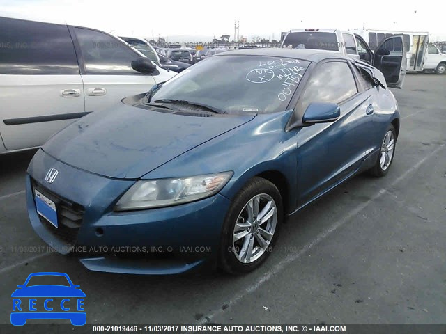 2012 Honda CR-Z EX JHMZF1D66CS004751 image 1