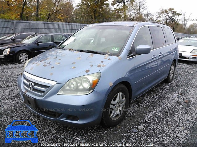 2005 Honda Odyssey 5FNRL38455B095235 зображення 1