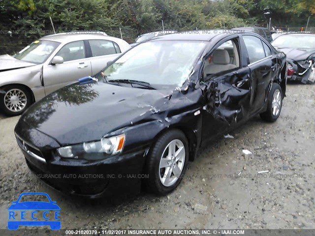 2008 Mitsubishi Lancer ES JA3AU26U48U042530 image 1