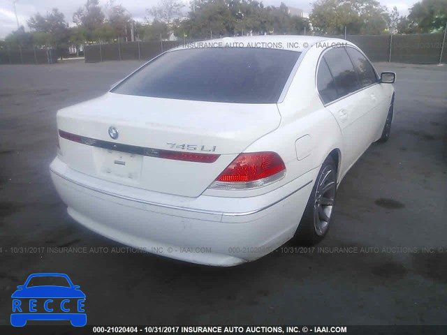 2005 BMW 745 WBAGN63525DS56468 зображення 3