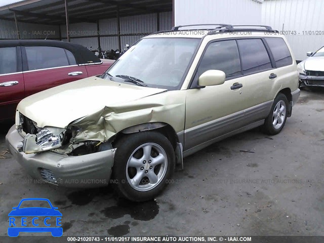 2001 Subaru Forester S JF1SF65521H703798 Bild 1