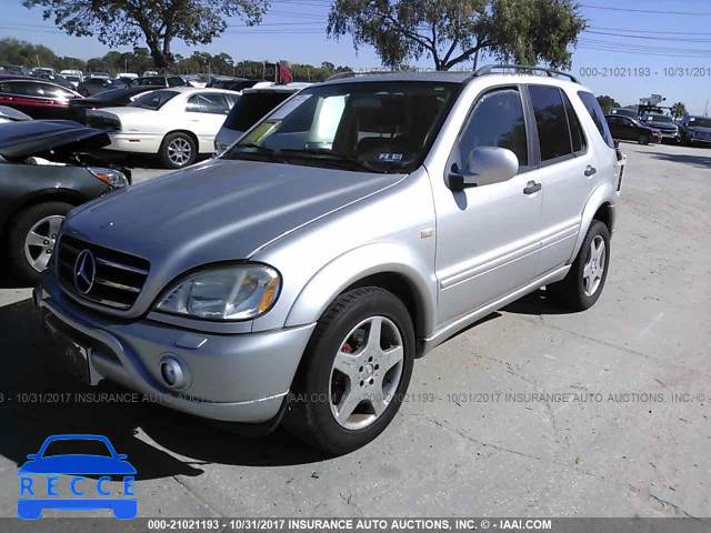 2000 Mercedes-benz ML 55 4JGAB74E2YA185800 image 1