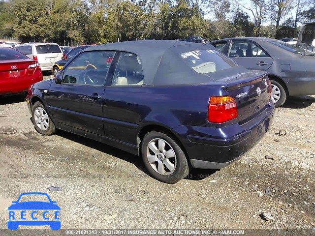 2002 Volkswagen Cabrio GLX 3VWDC21V72M806929 image 2