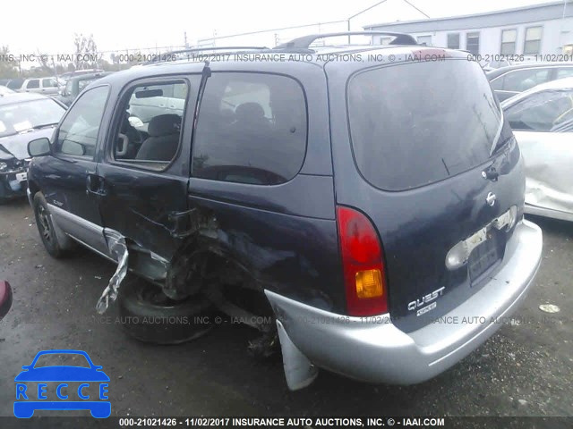 2000 NISSAN QUEST SE/GLE/GXE 4N2XN11T6YD829087 image 2