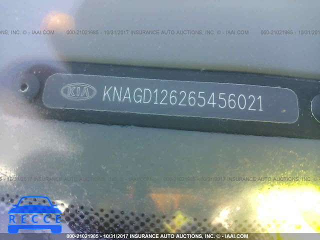 2006 KIA Optima LX/EX KNAGD126265456021 image 8