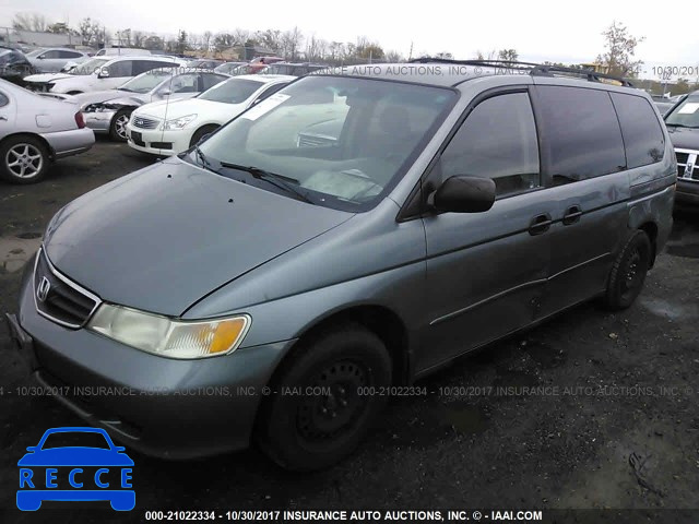 2002 Honda Odyssey 5FNRL18532B019537 image 1