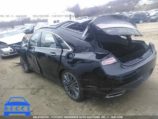 2015 Lincoln MKZ BLACK LABEL 3LN6L2NKXFR622715 image 2